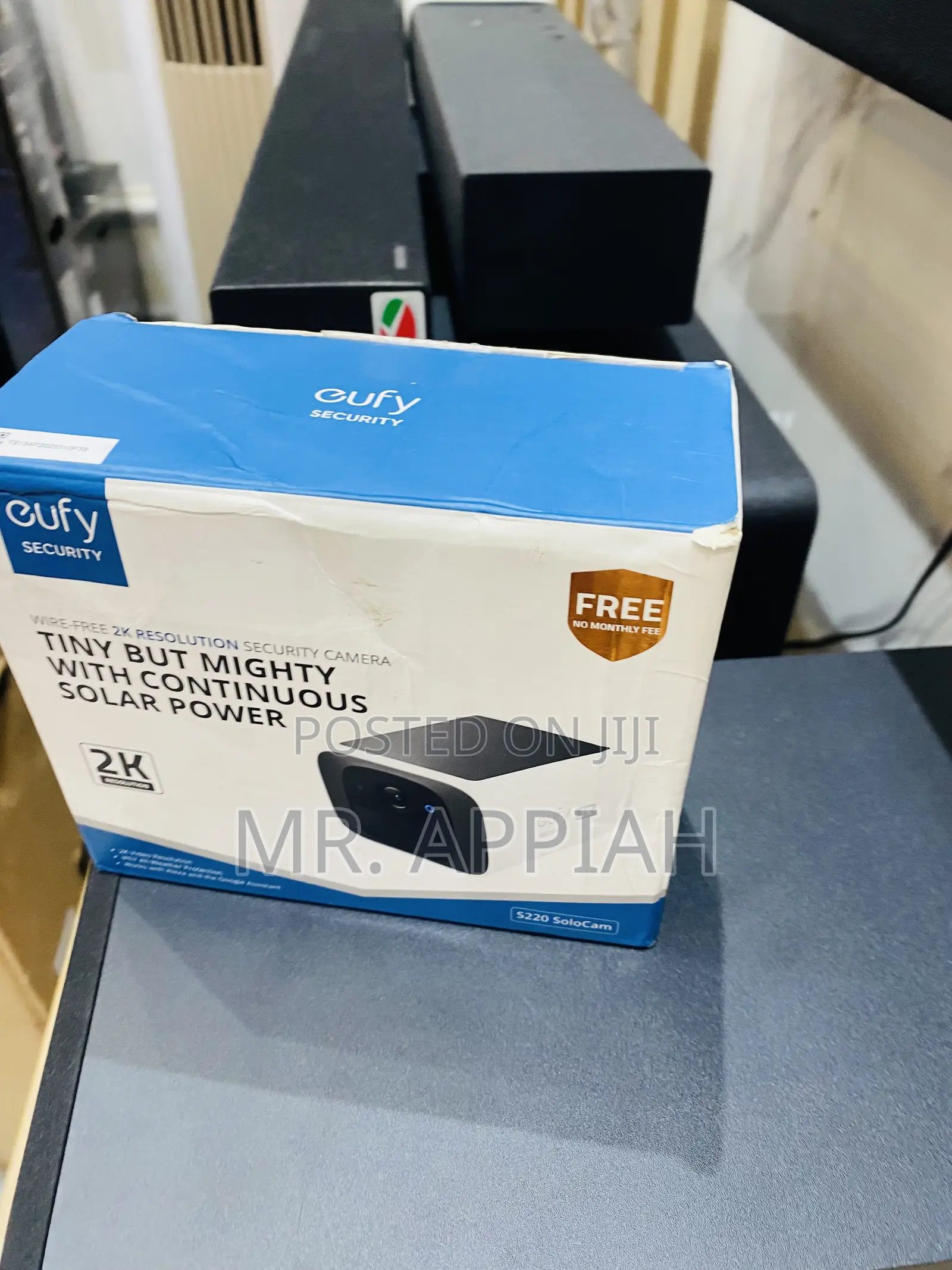 Energy Sufficient Eufy Outdoor Wireless  Security Camera