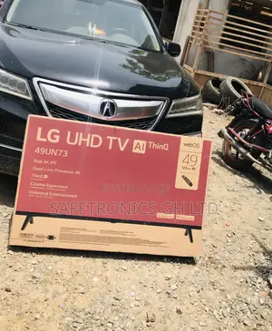 Smart Black LG Glossy Electric Led 49 Inches UHD UN73 Tv