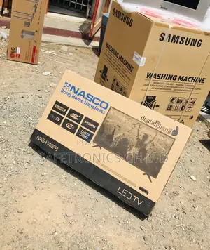 Glossy Black Nasco 42 Inches Electric Full HD Digital Led Tv