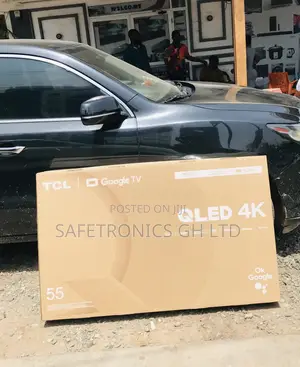 TCL Electric Smart Qled 55 Inches Glossy Led Black Tv