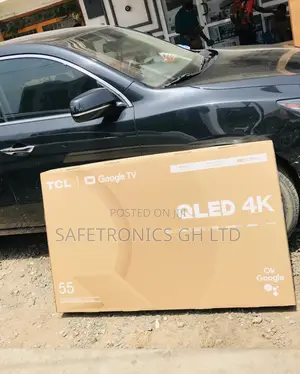 Electric Smart Qled Glossy Black TCL C645 55 Inches Tv