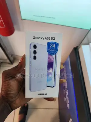 New Samsung Galaxy A55 128 GB Silver