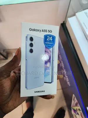New Samsung Galaxy A55 128 GB Silver