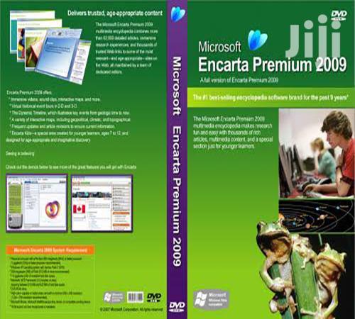 Microsoft Encarta Premium 2009 For Kids And Student