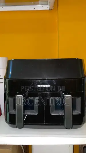 Cookworks 2600w 9l Dual Basket Digital Air Fryer