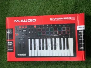 M-Audio Oxygen Pro 25 – 25 Key USB MIDI Keyboard Controller