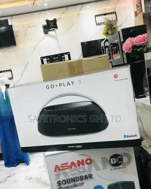 Electric Black Bluetooth Harman Kardon Go+Play 3 Speaker
