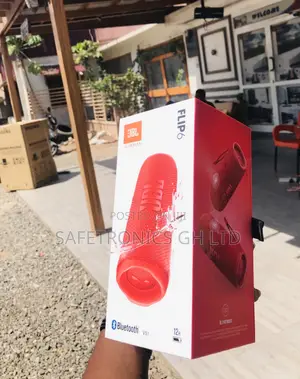 Electric Bluetooth JBL Flip 6 Wireless Speaker Red