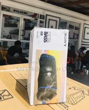 Bluetooth Wireless Black Electric SRS-XB33 Sony Speaker