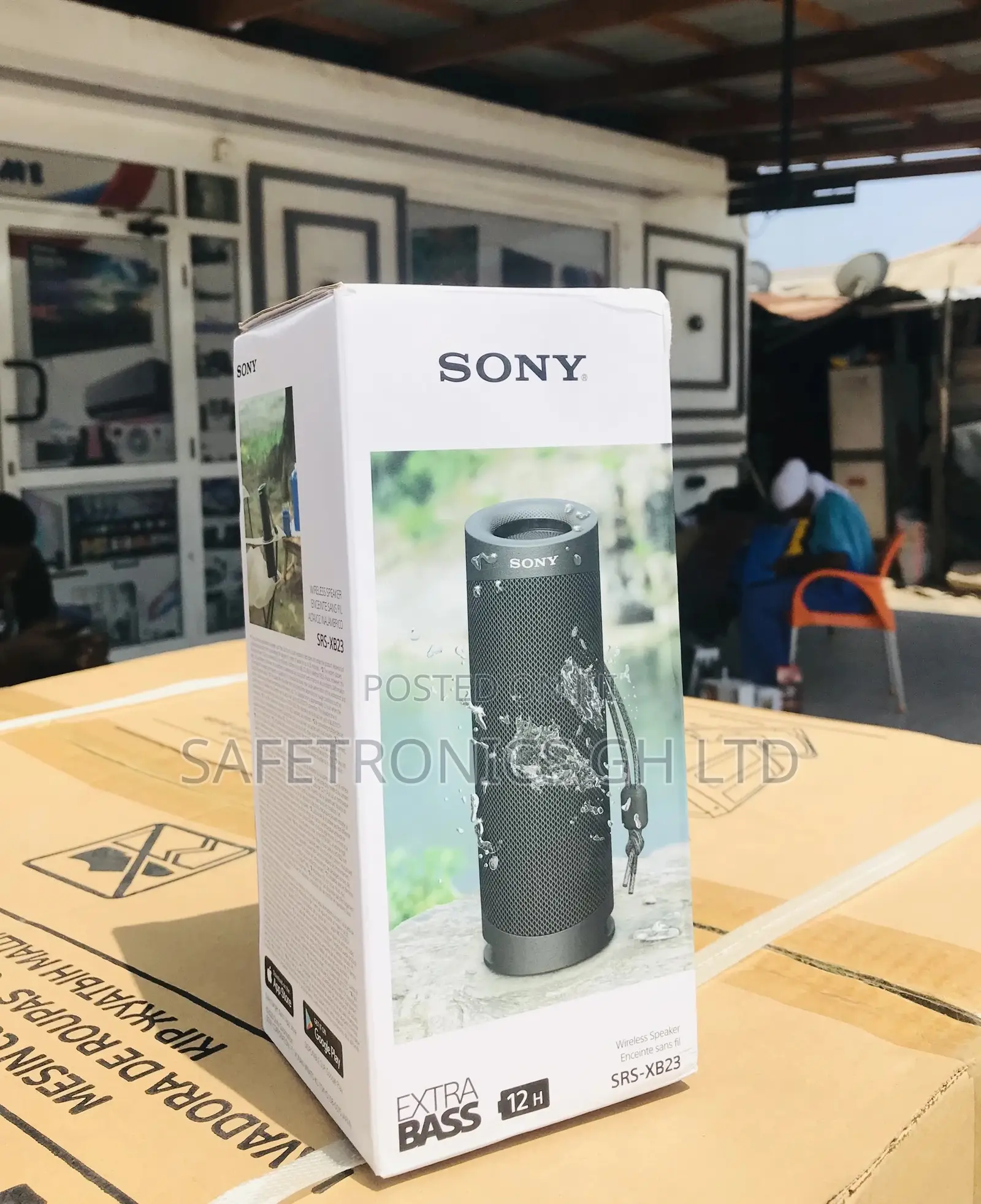 Sony XB23 Wireless Black Bluetooth Electric Speaker