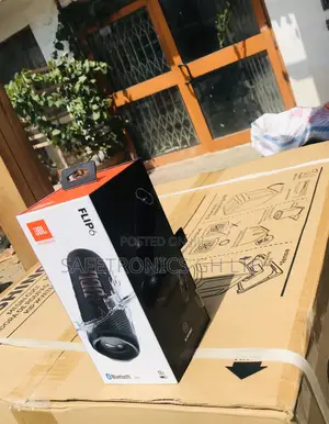Lasting Black JBL Wireless Flip 6 Electric Bluetooth Speaker