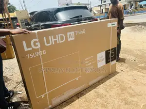 Fast Clear UHD Smart LG 75”UR78 Tv 