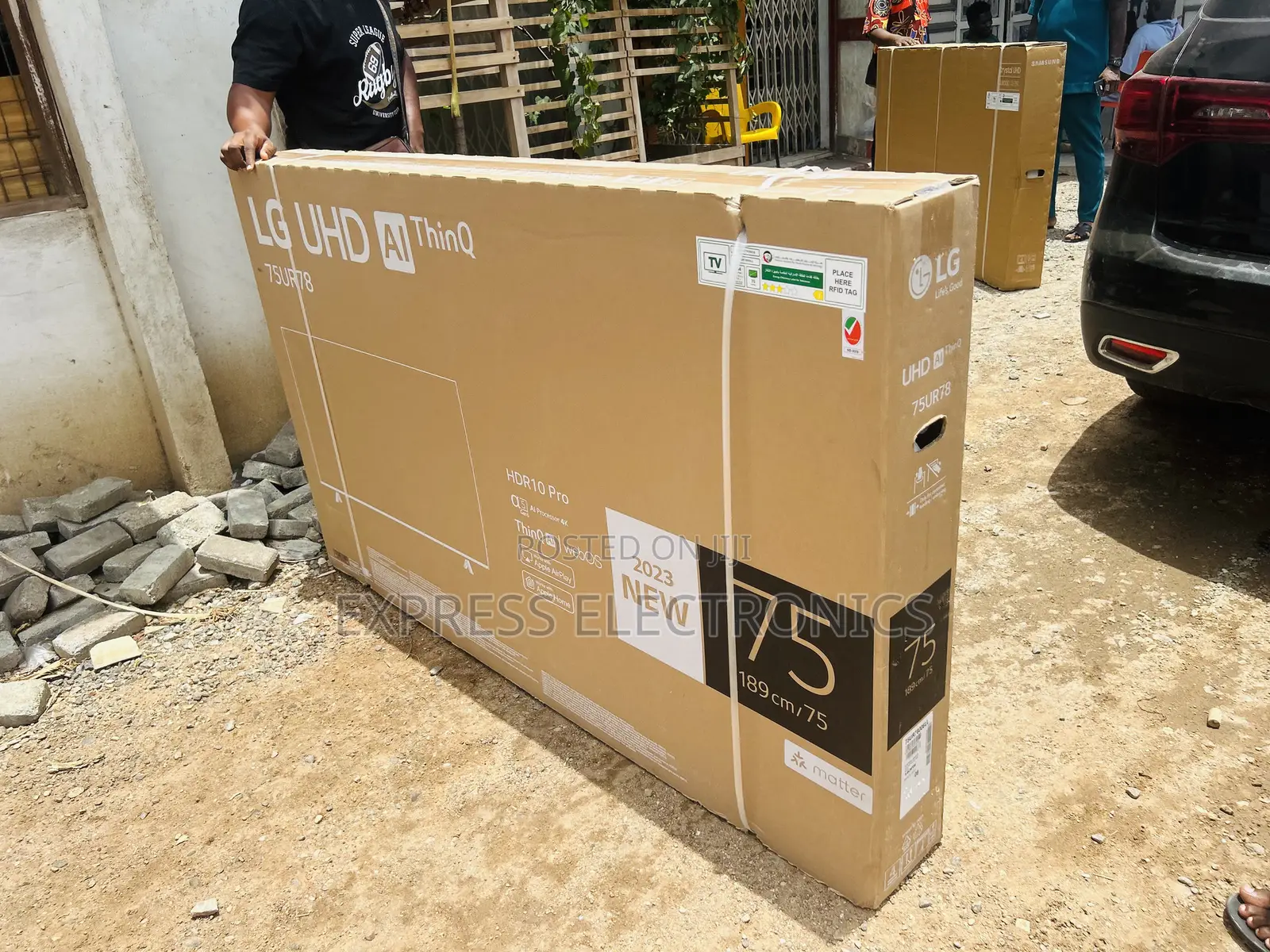 Fast Clear UHD Smart LG 75”UR78 Tv 