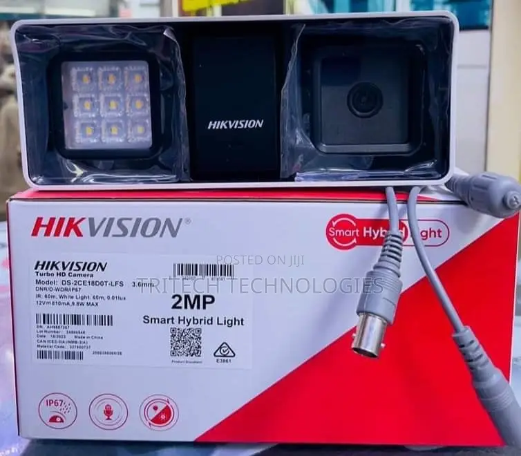 Hikvision 2ce18dot-LFS 2mp Full Color With Sound 3.6mm 60M