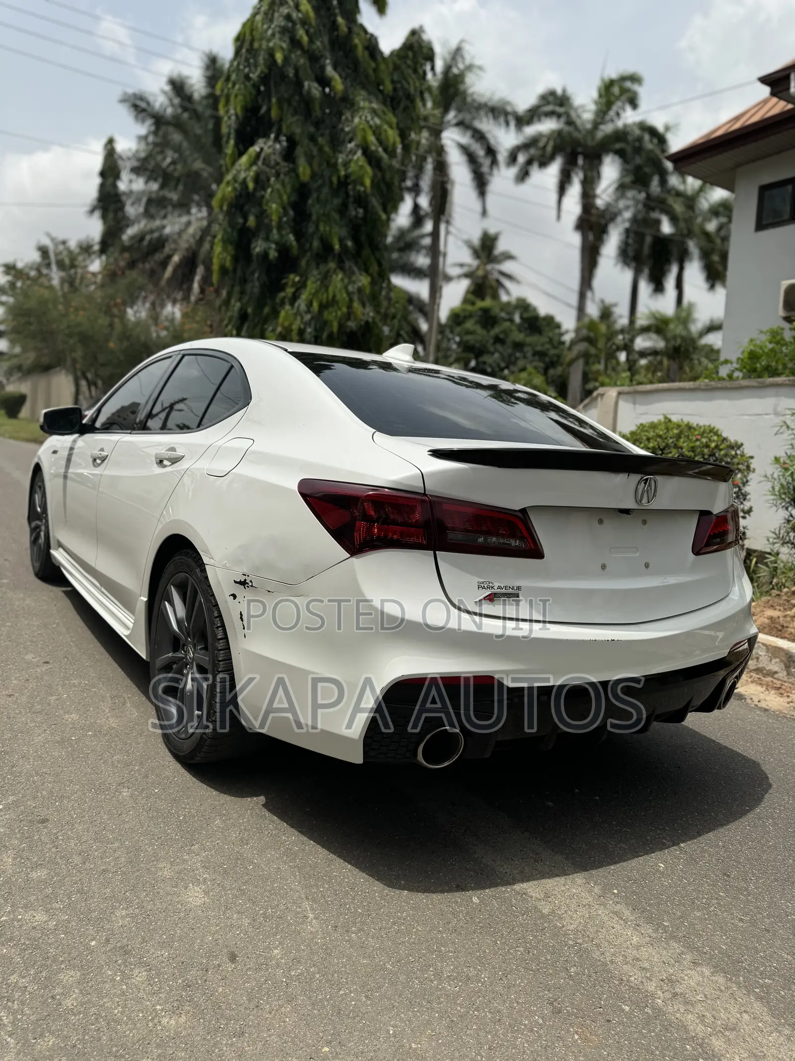 Acura TLX 2.4L Tech & A-Spec Pkgs FWD 2019 White