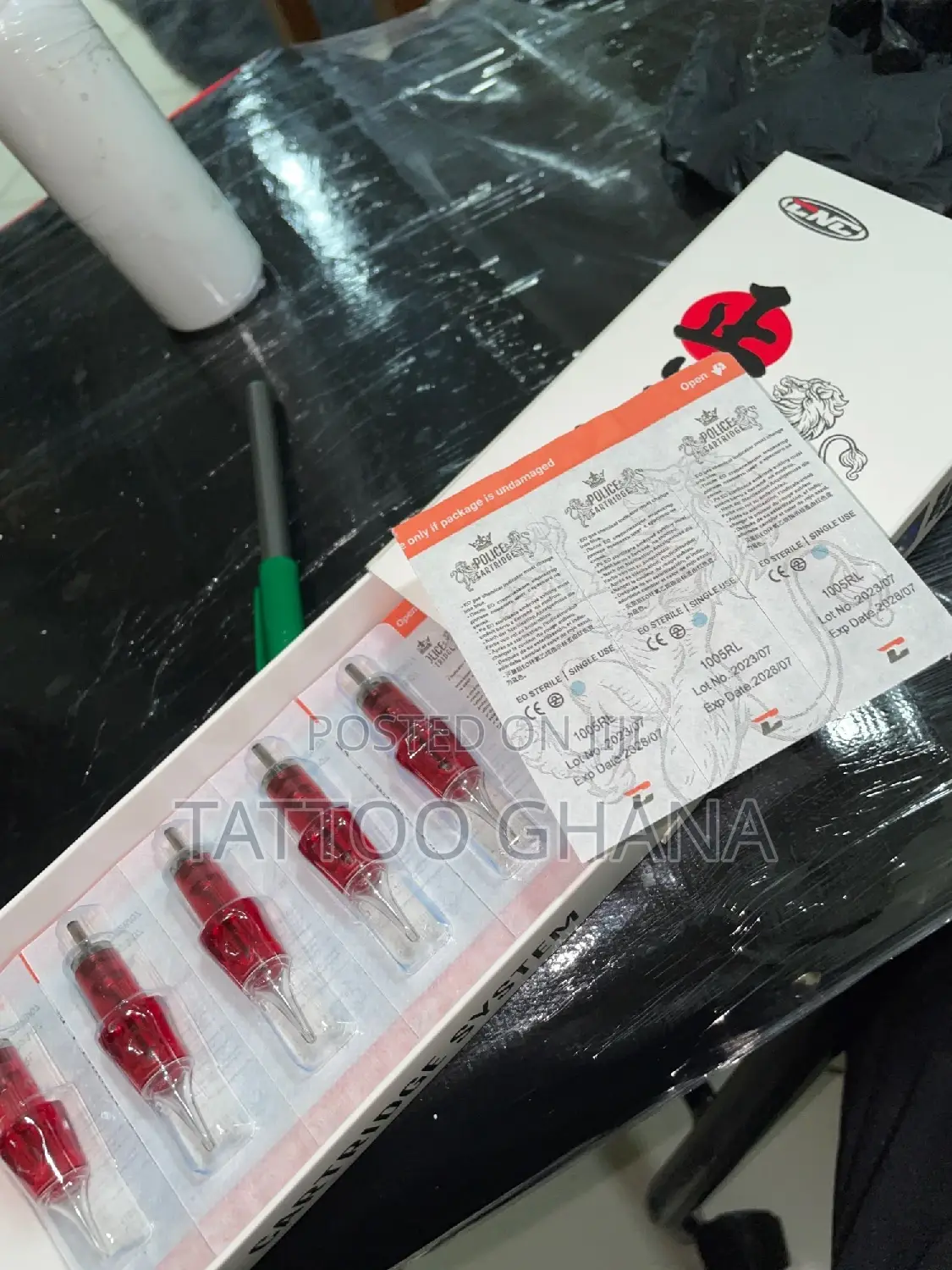 CNC Police Cartridges 5pcs Mixed