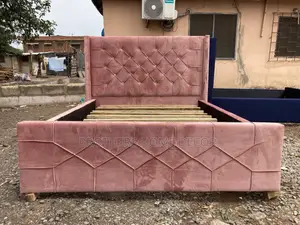 Turkish Fabric Foreign Double 60/80 Bedframe