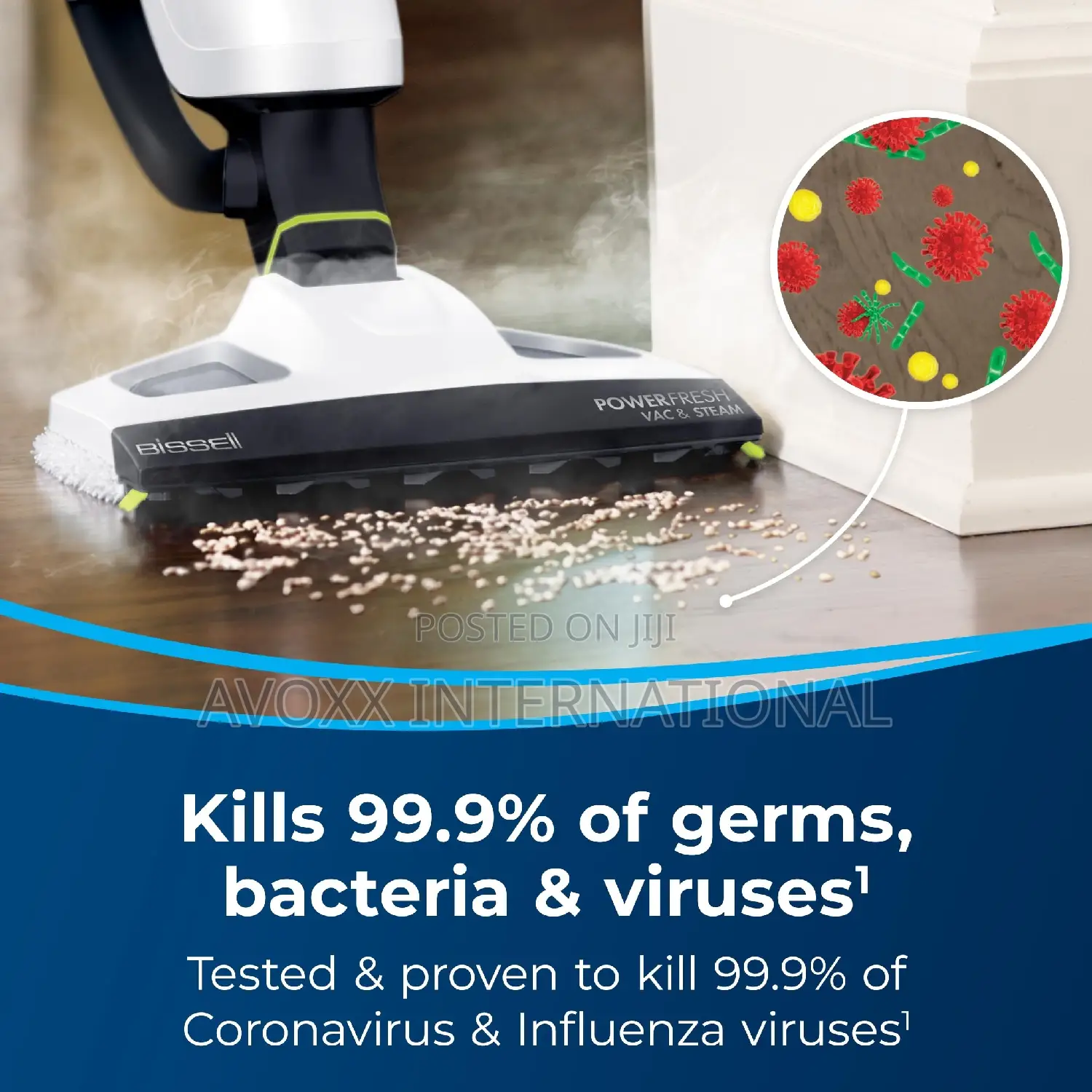 Bissell,2747A Vacuum Steam All-in-One Vacuum and Steam Mop,