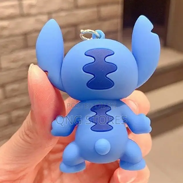 STITCH Ohanna Animated Cartoon Key Chain
