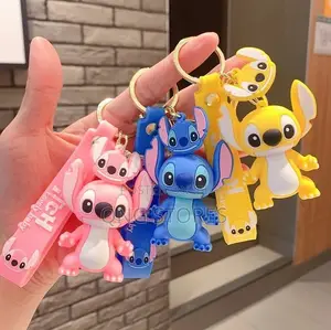 STITCH Ohanna Animated Cartoon Key Chain