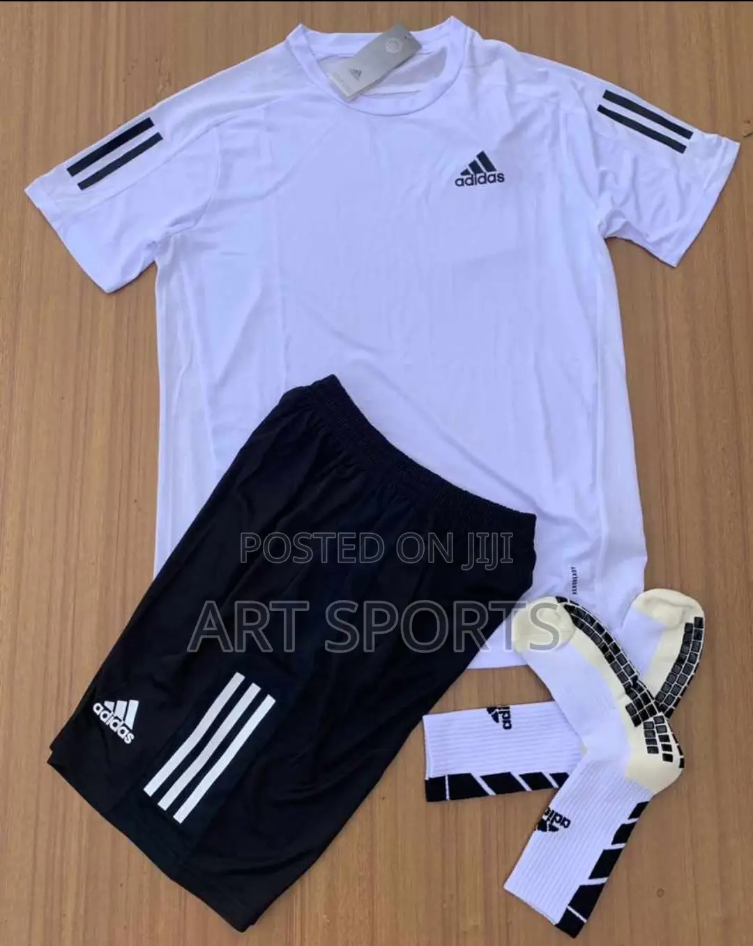 Adidas Gym Set. ( With Grip Socks )
