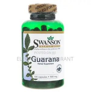 Guarana 500 Mg, 100 Capsules