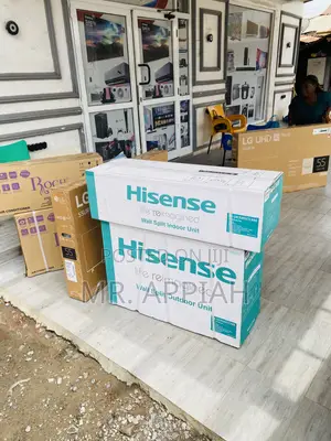 Durable Hisense 1.5hp Split Type Ac(White)R410 Gas.