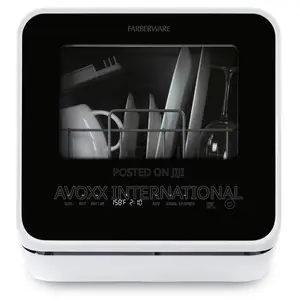 Farberware FDW5ASBWHA Compact Portable Countertop Dishwasher