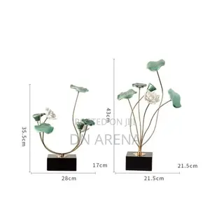 Ceramic Flower Ornaments Decor