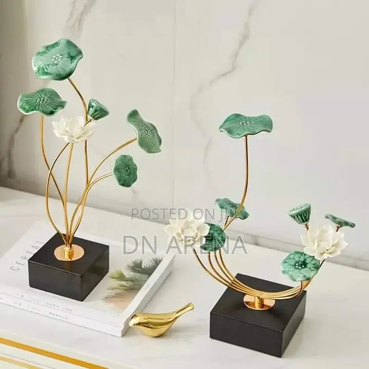 Ceramic Flower Ornaments Decor