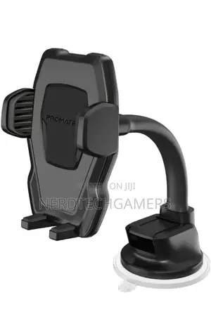 Promate Anti-Slip Secure Smartphone Car Mount