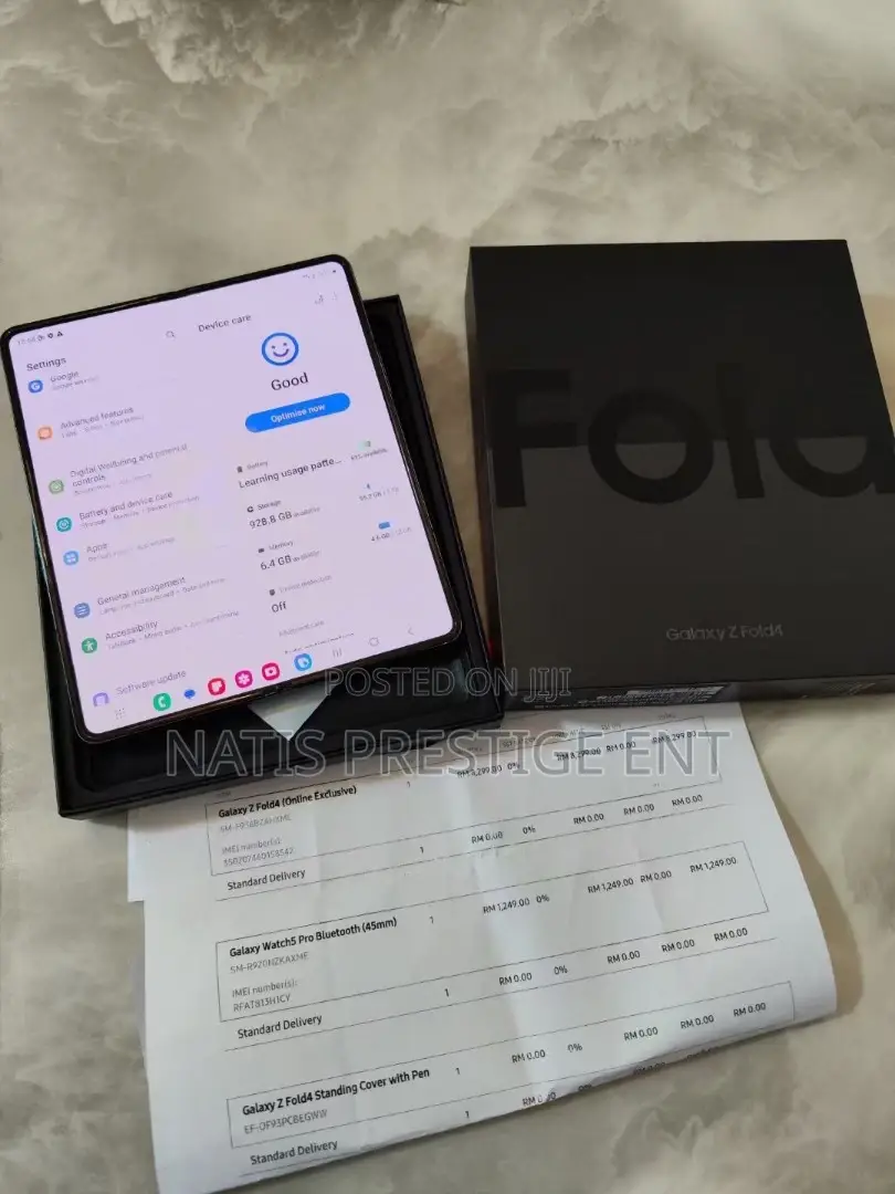 New Samsung Galaxy Z Fold4 512 GB Black