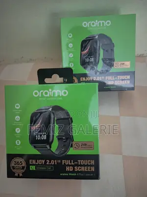 Oraimo Watch 4 Plus 2.01′′ Hd Ip68 Smart Watch