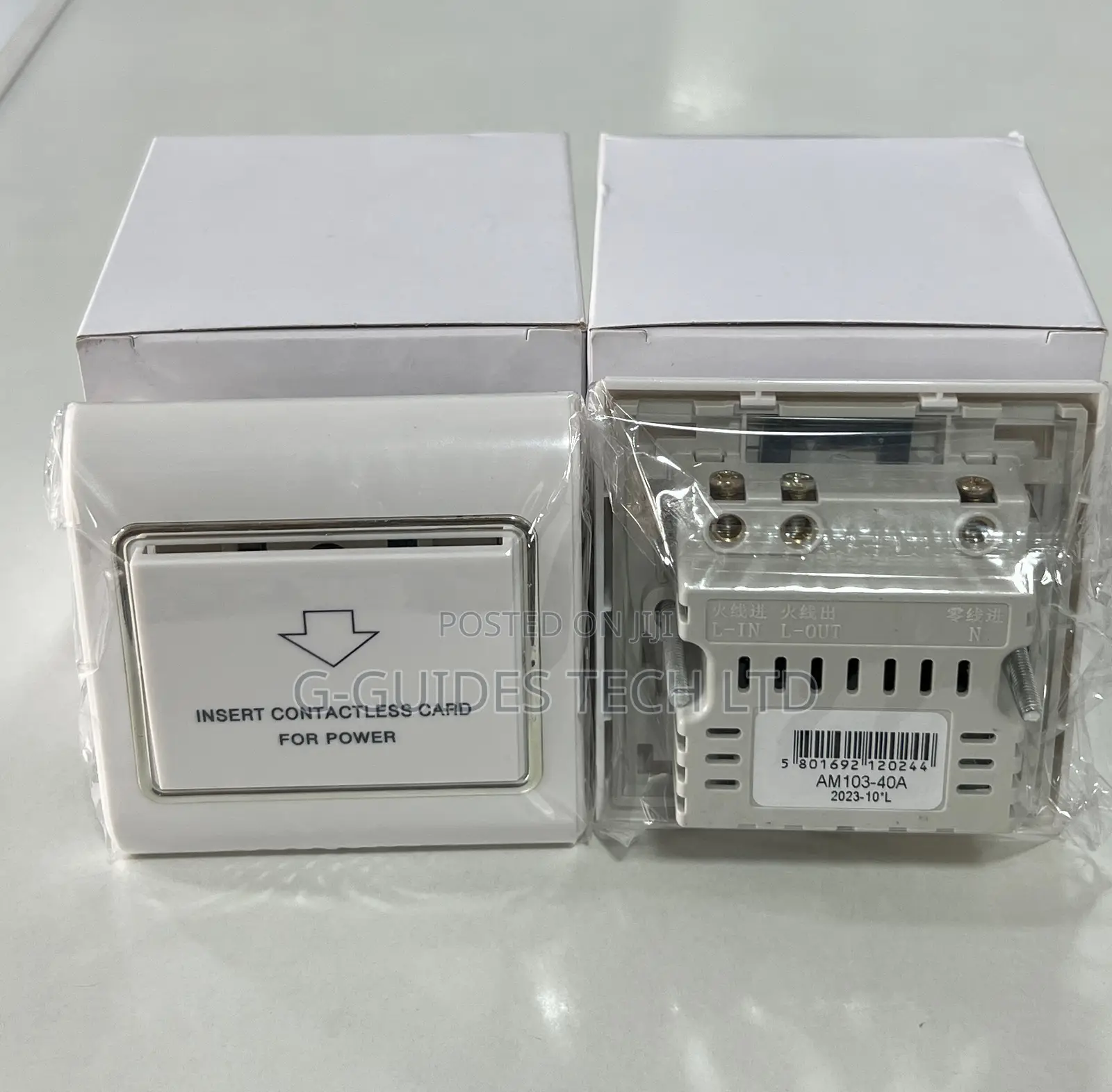 Energy Saving Switch , Insert Contactless Card For Power