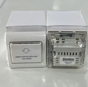 Energy Saving Switch , Insert Contactless Card For Power