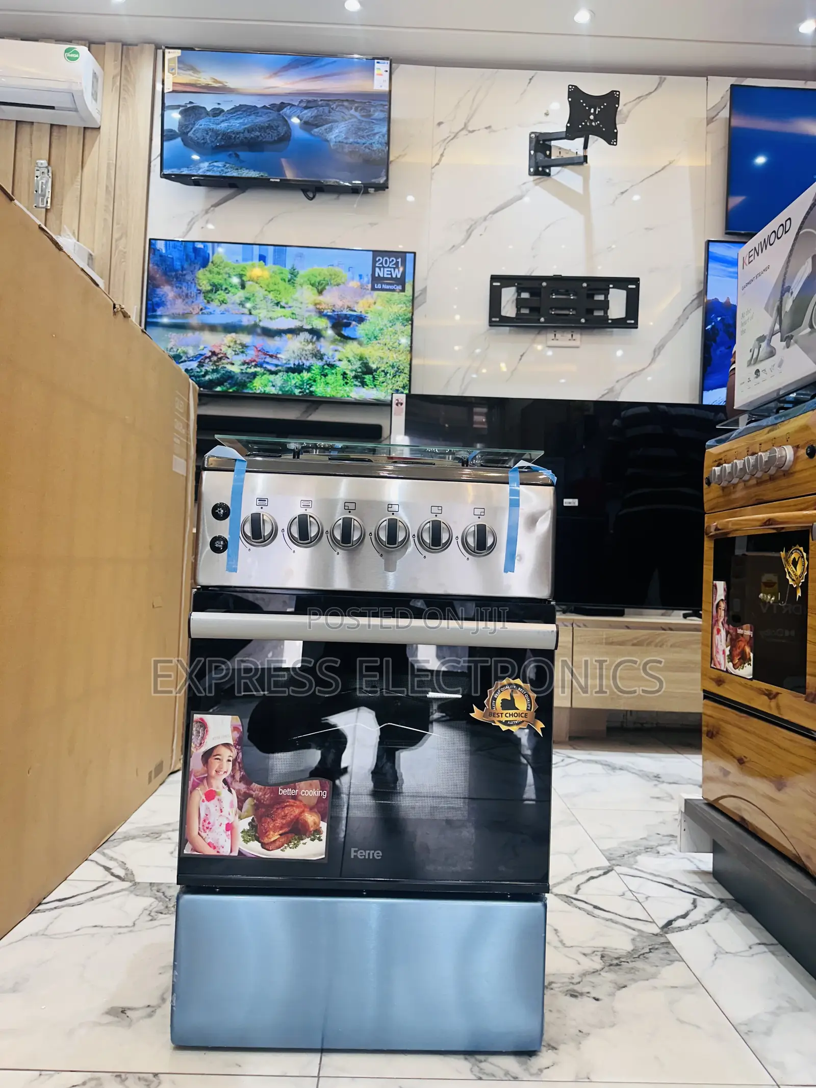 Very Cool and Awesome Gas Cooker Oven Grill 4burner