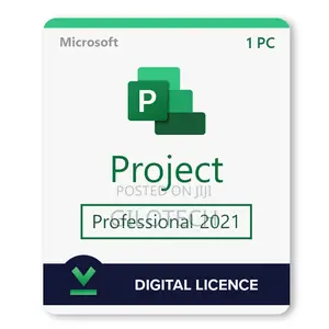 Microsoft Project 2021 Pro - 1PC - Bind to Motherboard