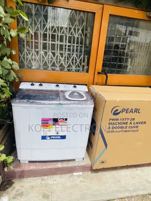 Wash Large Load in a Single Cycle Pearl 15kg Washingmachine