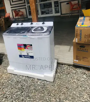 Brand New Pearl 15kg Semi-Automatic Washing Machine.