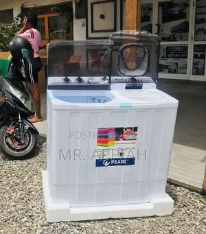 Energy Saving Pearl 15kg Semi-Automatic Washing Machine.
