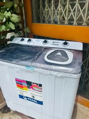 Authentic Pearl 15kg Semi-Automatic Washing Machine.