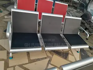 Three In One Metal Leather Waiting Chair