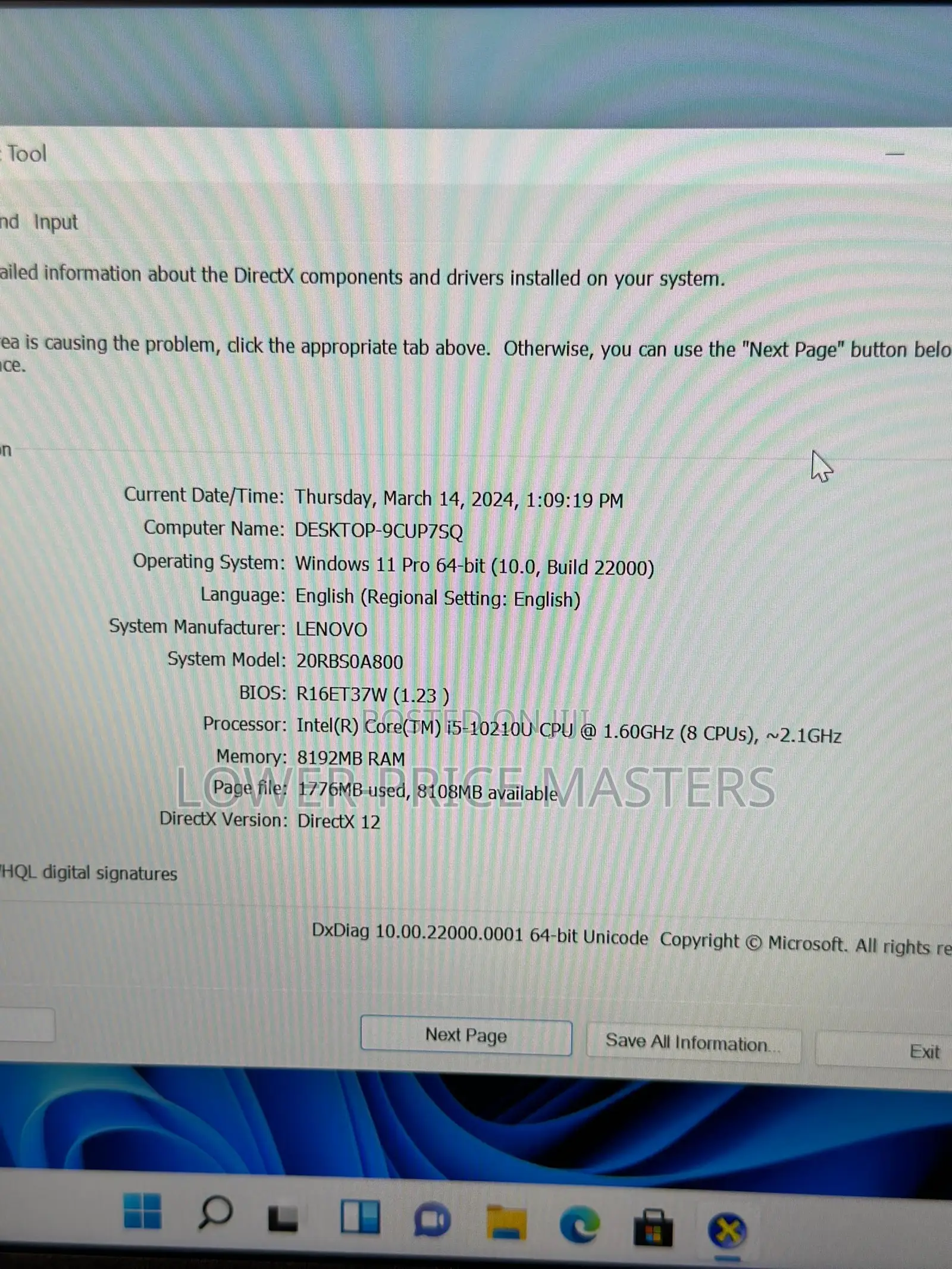 New Laptop Lenovo ThinkPad E14 G5 8GB Intel Core I5 SSD 256GB