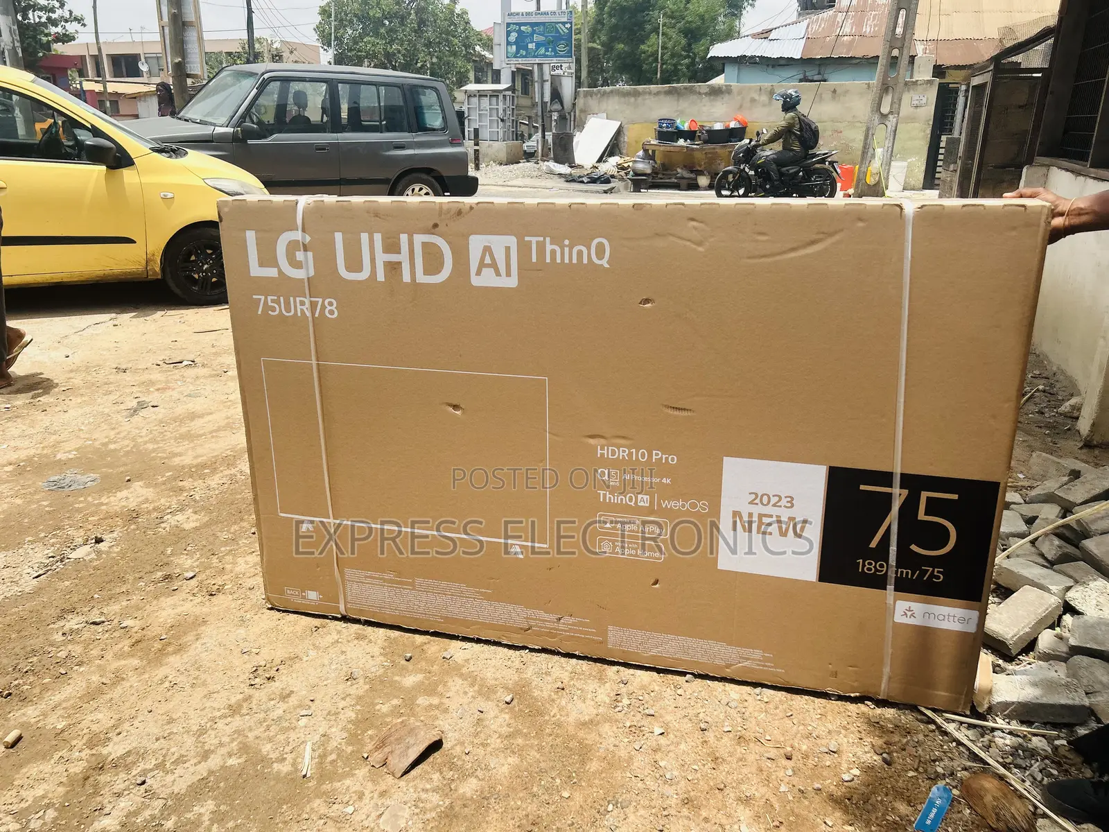 Clear Pictures UHD Smart LG Tv 75UR78