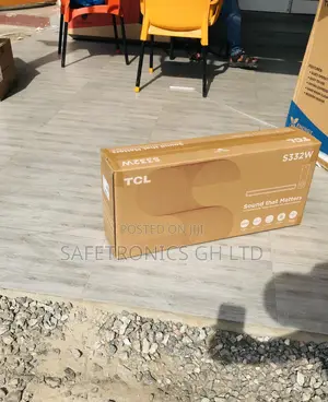 Electric TCL Black Bluetooth Wireless S322W Soundbar