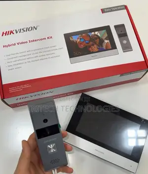 Hikvision Ds-Kis303-P Hybrid Smart Video Intercom Kit(Wi-Fi)