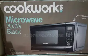 17.L Digital Cookworks 700w Microwave From Uk