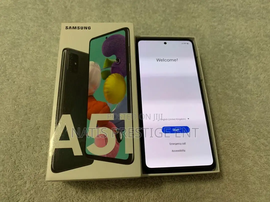 New Samsung Galaxy A51 64 GB Black
