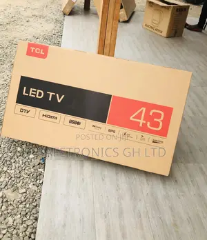D3200 TCL 43 Inches Glossy Led Black Electric Full HD Tv