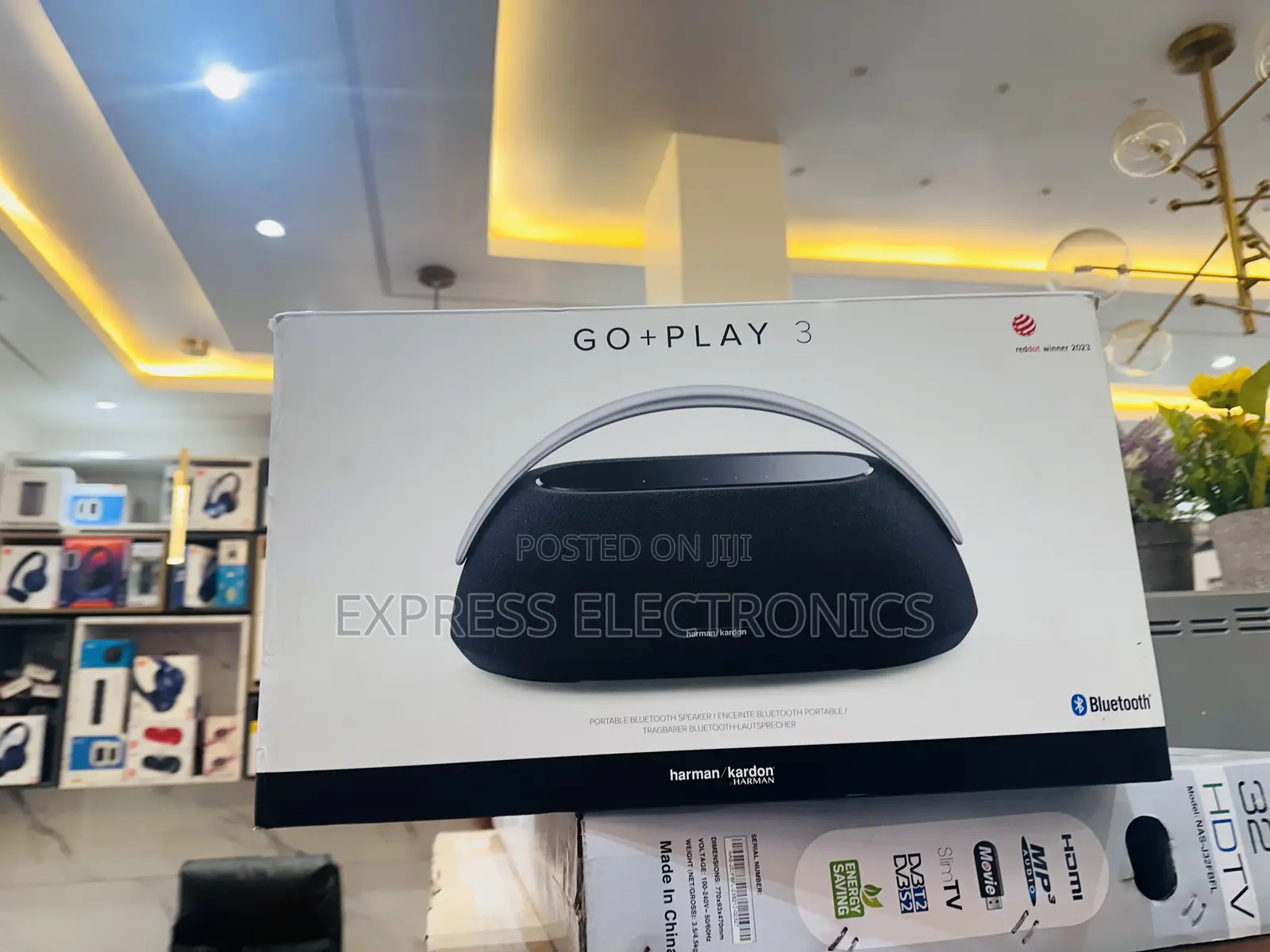 Original New Black Bluetooth Speaker Go+Play 3